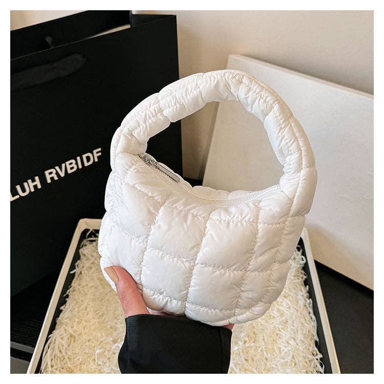 Dipped Shop – wholesale Shoulder bag – women's – Solid Color Cloud Bag Cute Mini Handbag DP684533