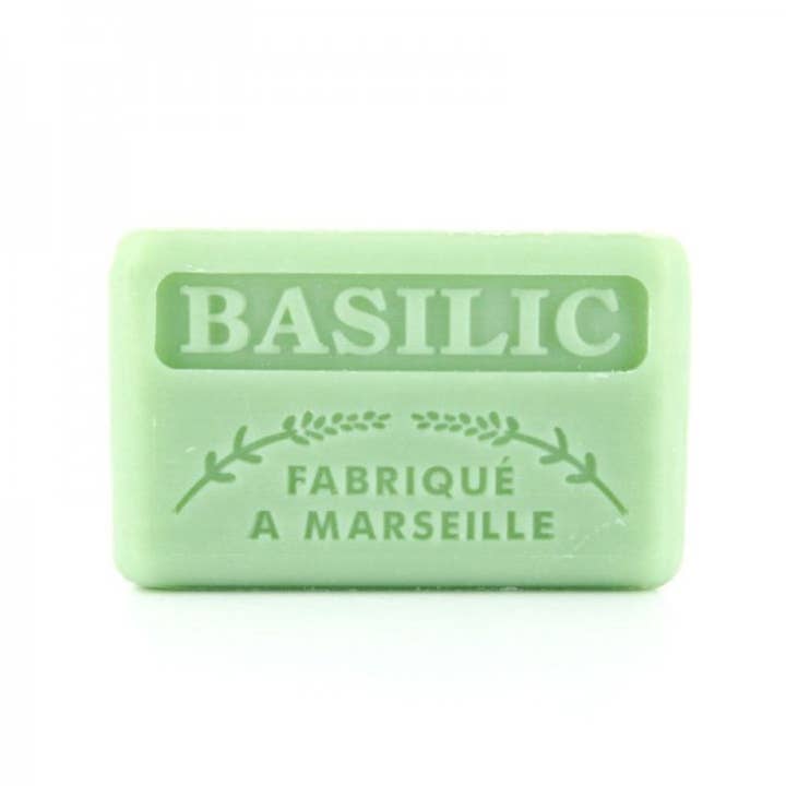 Au Savon de Marseille - Vente Pains de savon - Basilic - Savon français avec beurre de karité bio 125g2