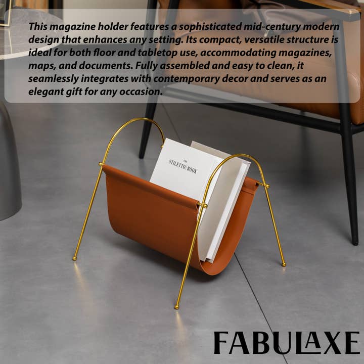 Quickway Imports - Wholesale Magazine Rack - Fabulaxe Magazine Holder and Rack for Desktop, Home Office9