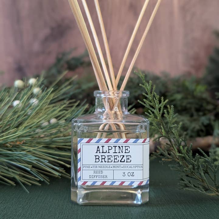 Alpine Breeze Reed Diffuser for wholesale by Mainland Vintage