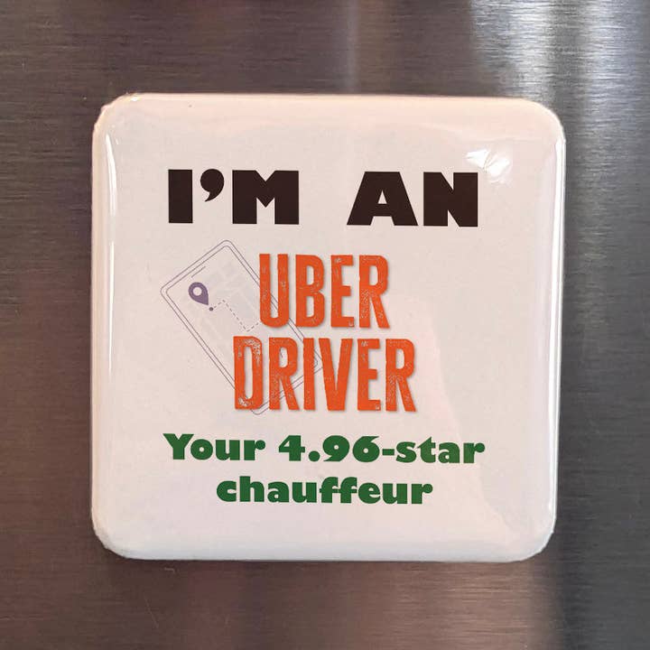 Ich bin ein Uber-Fahrer Kühlschrankmagnet. für den Großhandel von PhiloPerse