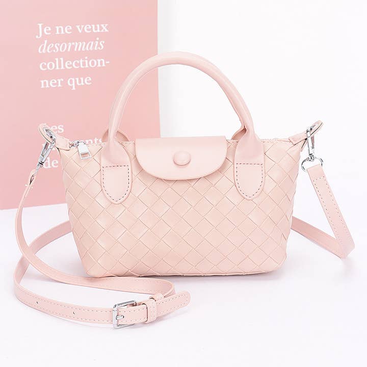 3AM BY H&D ACCESSORIES - Wholesale Top Handle Bag - Women's - Embossed Faux Leather top Handle Clutch1