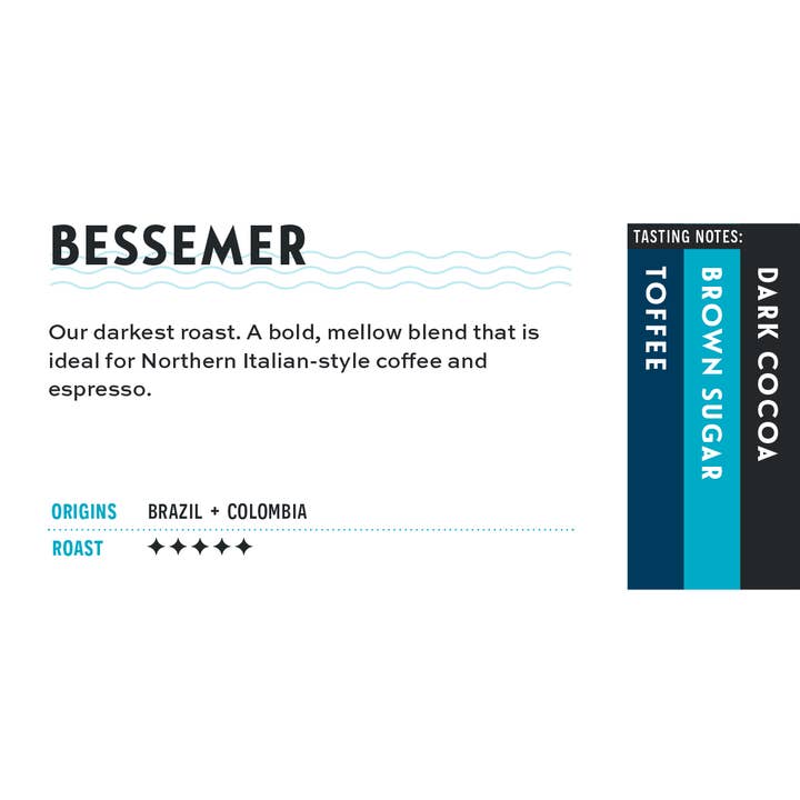 Bessemer for wholesale by De Fer Coffee & Tea