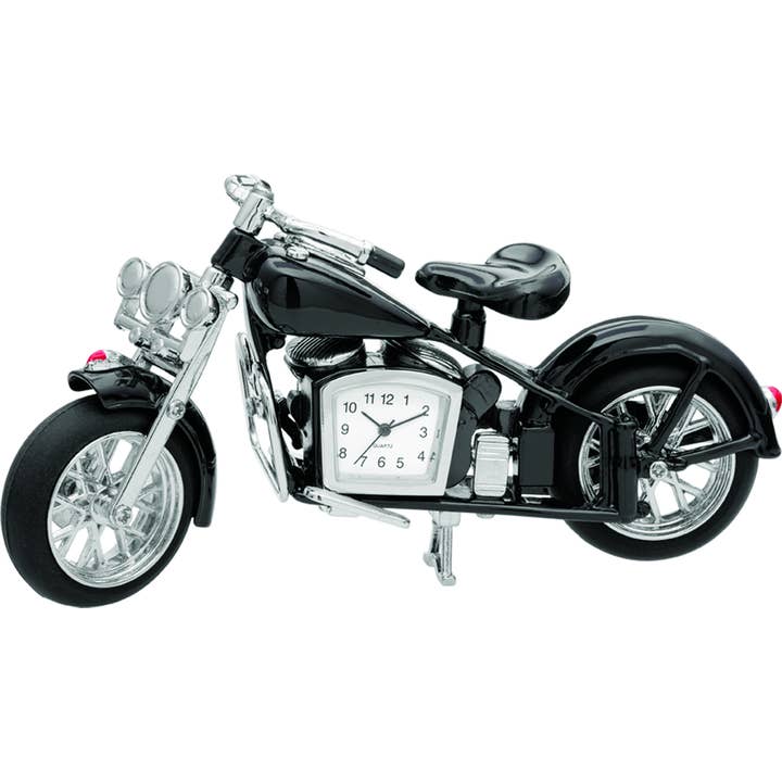 sanis enterprises, inc - Wholesale Desk Clock - Motorbike Clock - Tabletop Decor