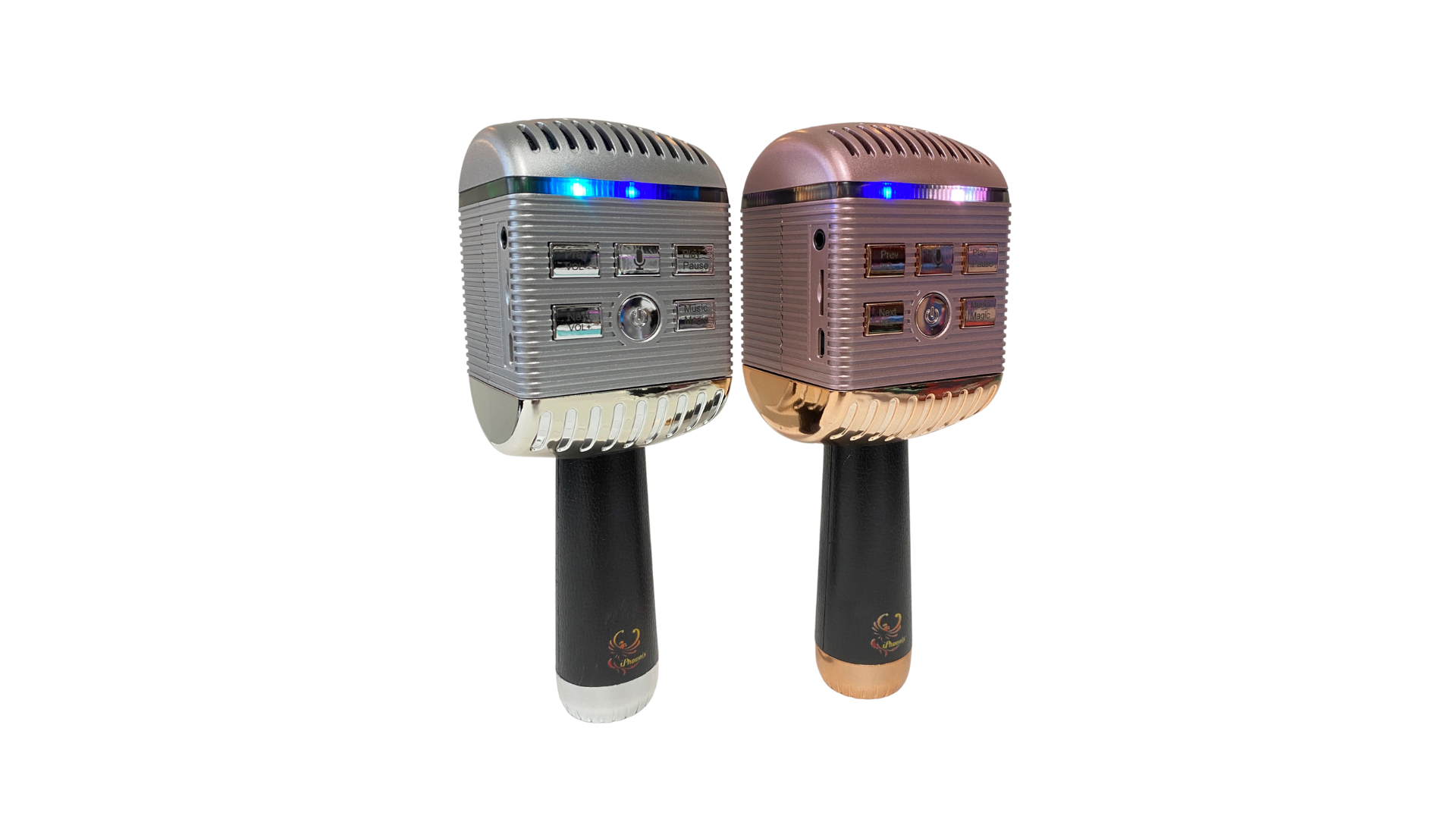 iPhoenix Technology Corporation - Wholesale Luidsprekers/speakers - IP-13 Bluetooth karaoke-microfoon met spraakvervormer0