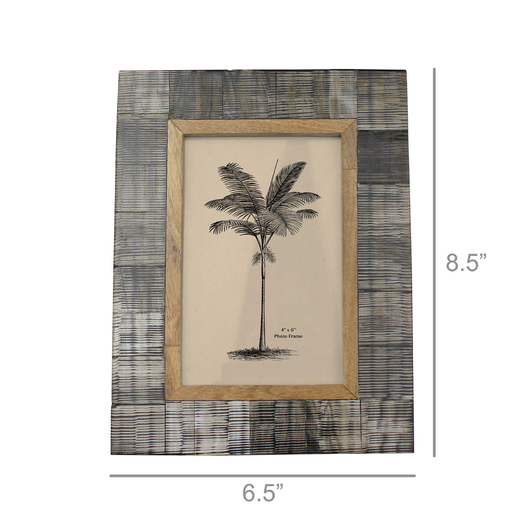 HomArt - Wholesale Picture Frame - Picture Frame, Chiseled Horn - 4x63