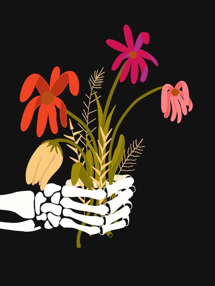 Des fleurs pour mon thérapeute pour la vente par Courtney Licata Designs