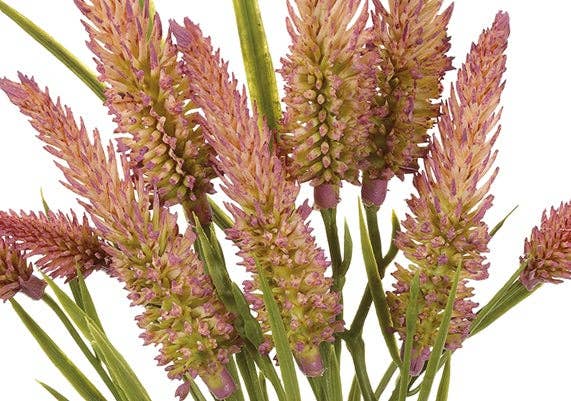 Will's Company - Wholesale Artificial Flowers - Artificial Narrow Leaved Clover Flower Bundle - 2 colors3