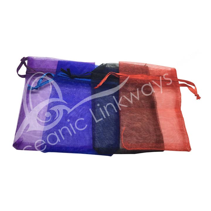 Oceanic Linkways Inc - Wholesale Pouch - Women's - POUCH - ORGANZA PLAIN (SET OF 12) 3 X 4"0