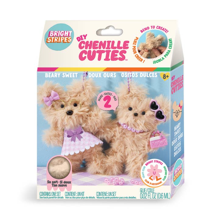 DIY Chenille Cuties- Beary Sweet for wholesale by Bright Stripes