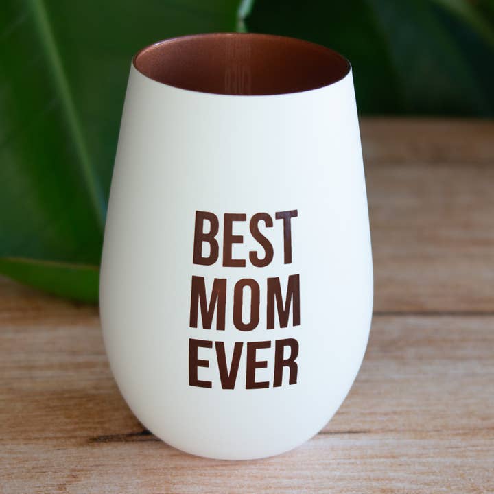 Windlicht - Best Mom Ever, graviert für den Großhandel von Emma's Summer