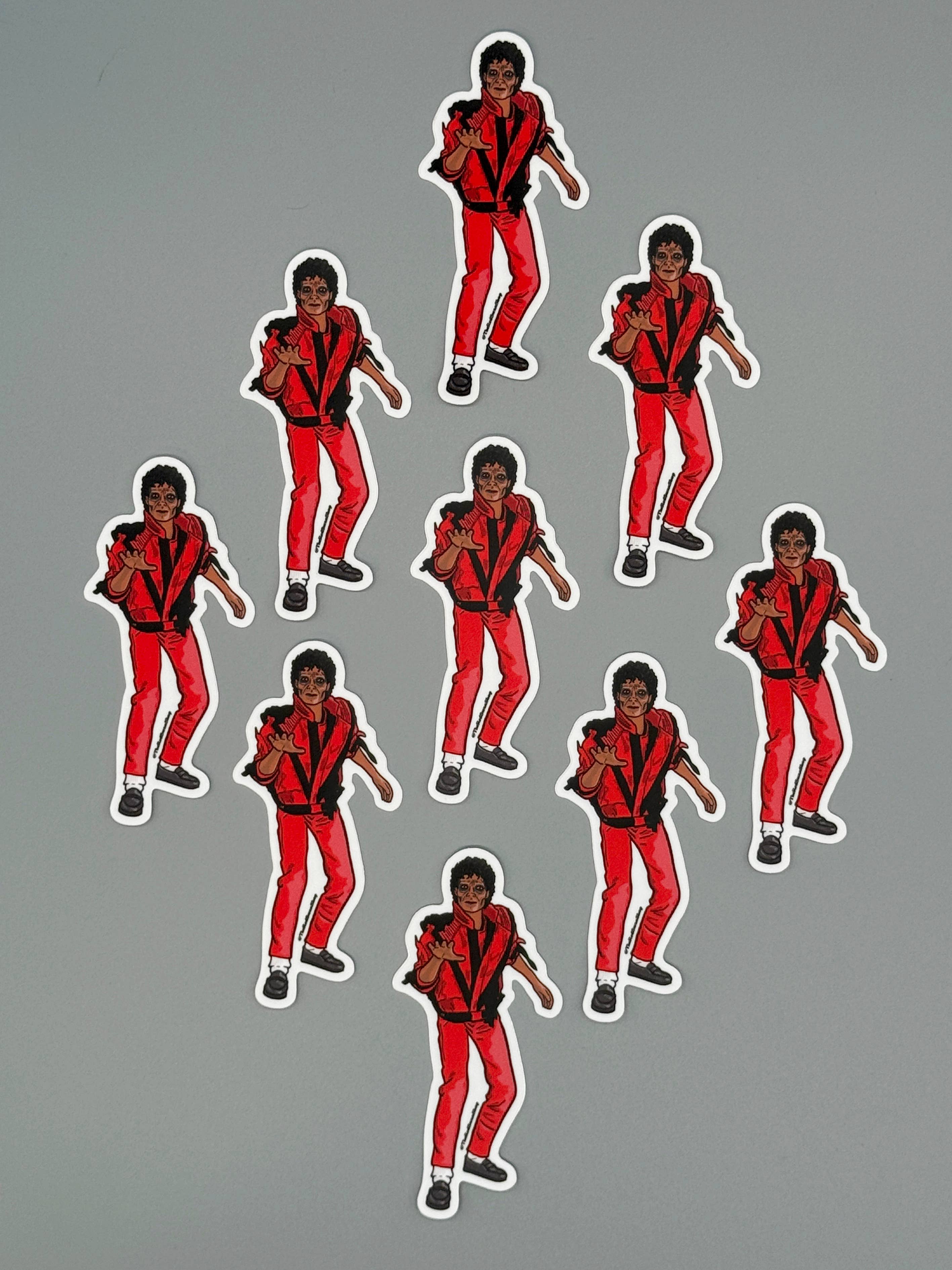 The Red Swan Shop - Wholesale Sticker - Vinyl Decal - Michael Jackson Thriller2