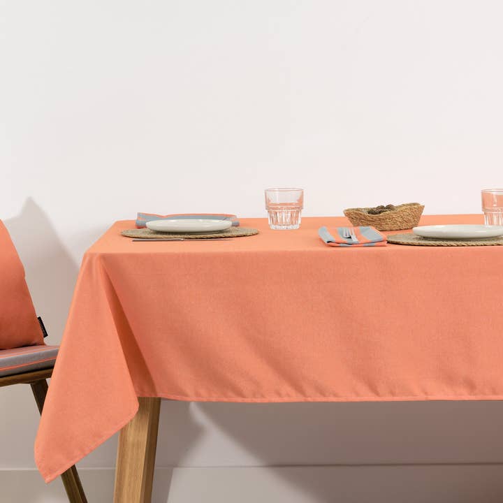 Maglia Liso Orange Jacquard-Tischdecke für den Großhandel von SG HOGAR