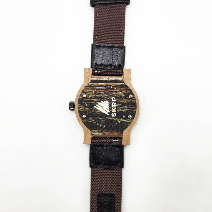 SKRP - Wholesale Wrist Watch - Unisex - Recycled Skateboard Wooden Watches
