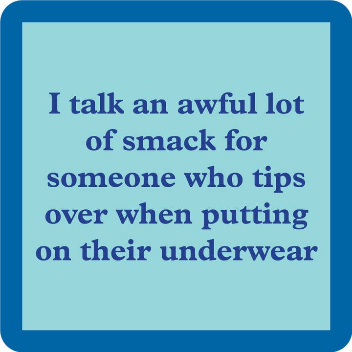 COASTER Smack | Funny Party Gift | Home Bar Decor
for wholesale by Drinks on Me