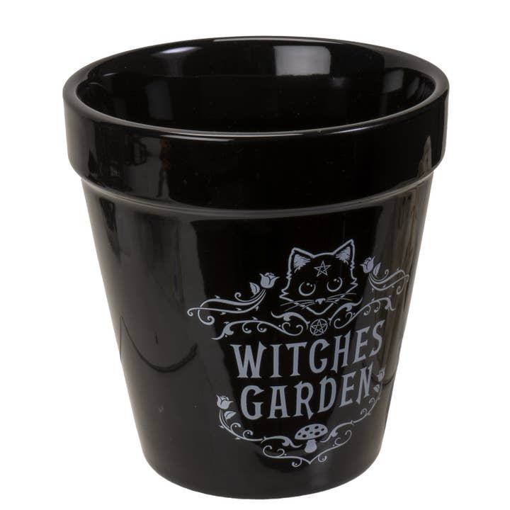 Pacific Trading - Wholesale Plant Pot - Alchemy Gothic Planter Pot Witches Garden2