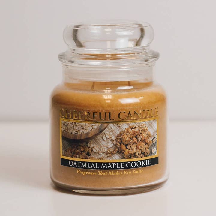 Cheerful Candle (16oz.) – Oatmeal Maple Cookie for wholesale by Cheerful Candle