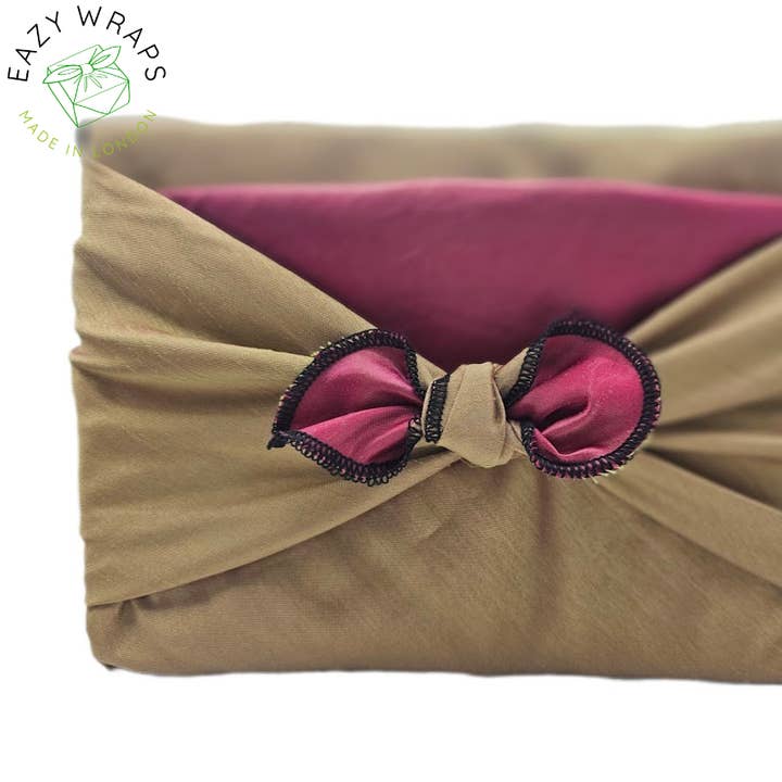 Eazywraps – wholesale Flat wrap – Satin & Silk/Reversible Gift Wrap/Eco-Friendly & Elegant0