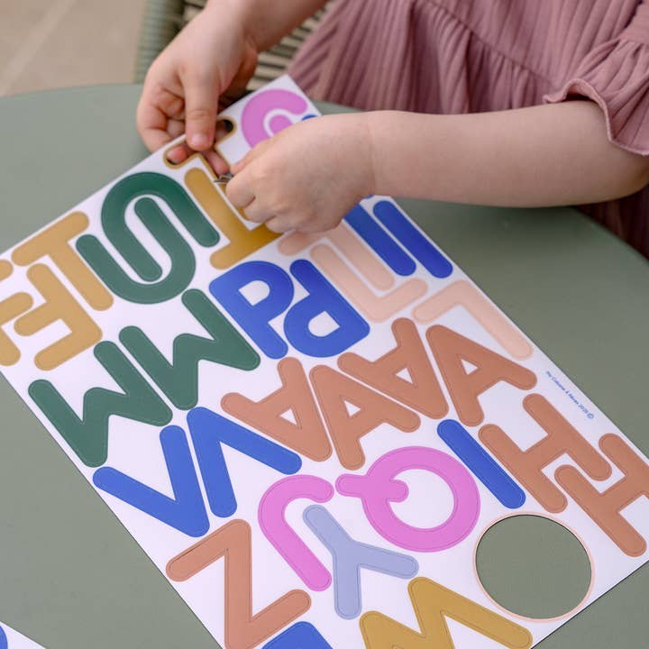 Ma Cabane à Rêves - Wholesale Magnet - Kids & Baby - Magnetic Alphabet - 61 Large Capital Letters3