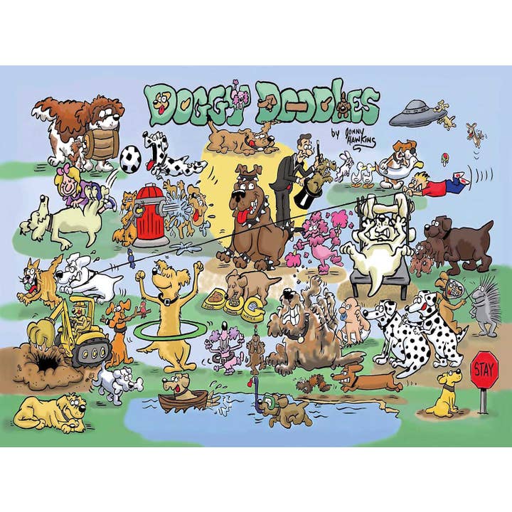 Doggy Doodles - 1000 bitar för wholesale av GoodWay Puzzles