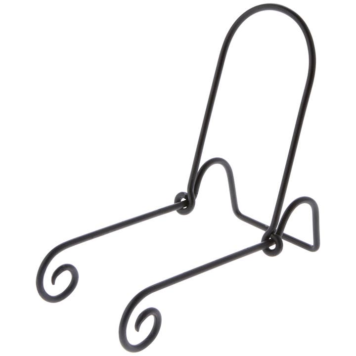 Bard's Wrought Iron Bowl Stand, 10" H x 5" W x 8.75" D for wholesale by Bard's