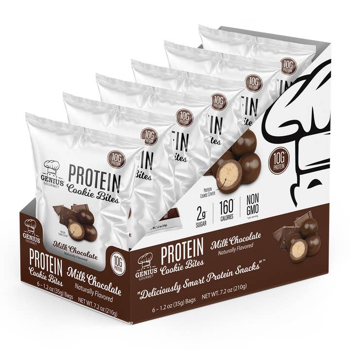 Protein Cookie Bites - Milk Chocolate for wholesale by Genius Gourmet