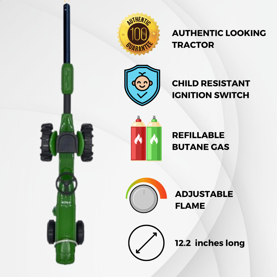 John Gibson Enterprises, Inc. - Wholesale Lighter - Green Tractor BBQ Lighter3