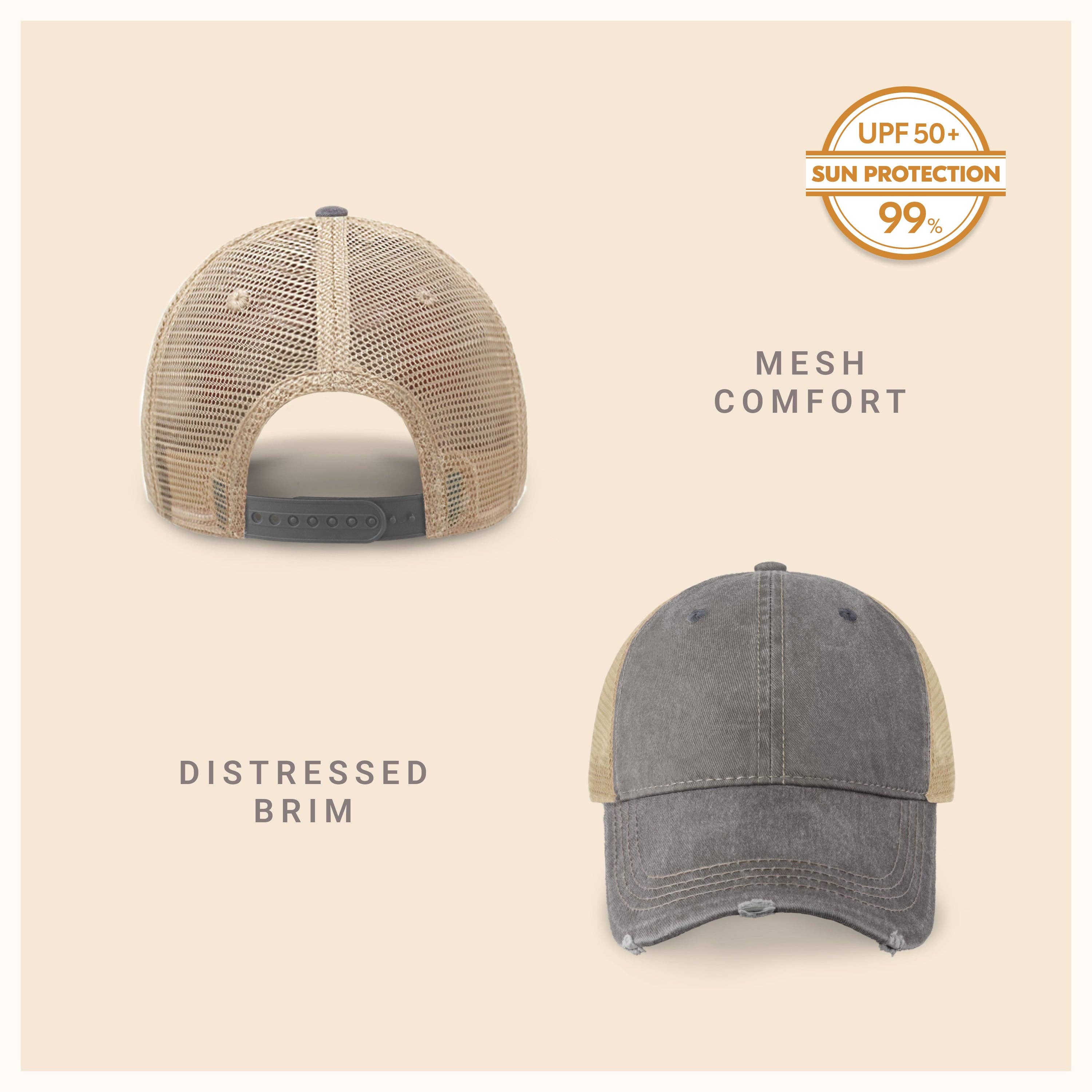 ChoKoLids - Wholesale Truckerpet - Uniseks - CHOK.LIDS Vintage Mesh Trucker hoeden15