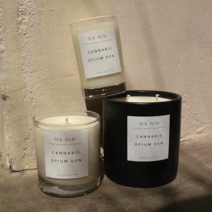 Na Nin - Wholesale Jar/Filled Candle - Cannabis & Opium Den Candle / Available in Multiple Sizes7