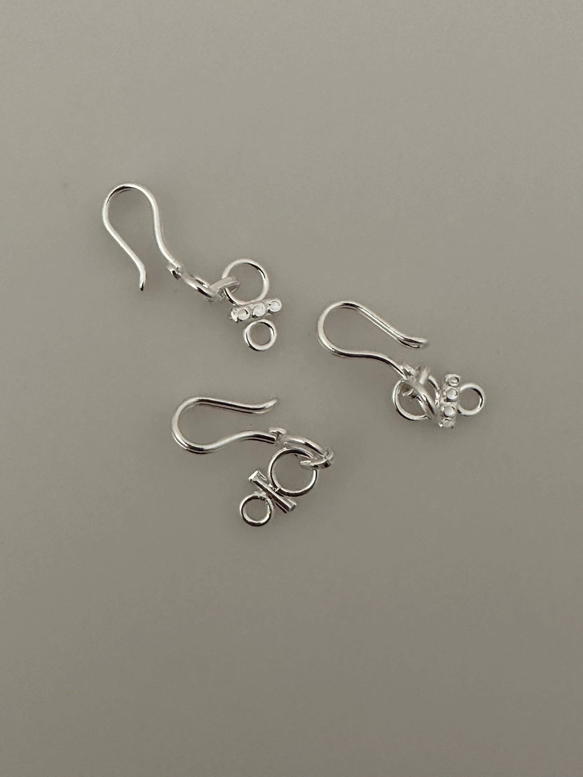 Purity Beads - Wholesale Individual Charm/Pendant - 3 Sets of Sterling Silver Hook / S -Lock Extension0