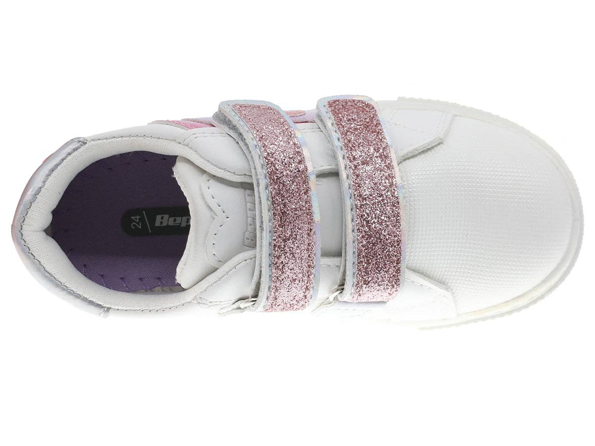 BeShoes Distribuição - Vente Baskets tendance – enfant - Chaussure blanche pour enfants Beppi-21914602