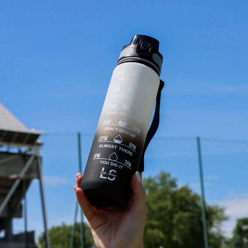 ACUS MED - Wholesale Water Bottle - 1L Tritan Motivational Water Bottle | Line Sport 6