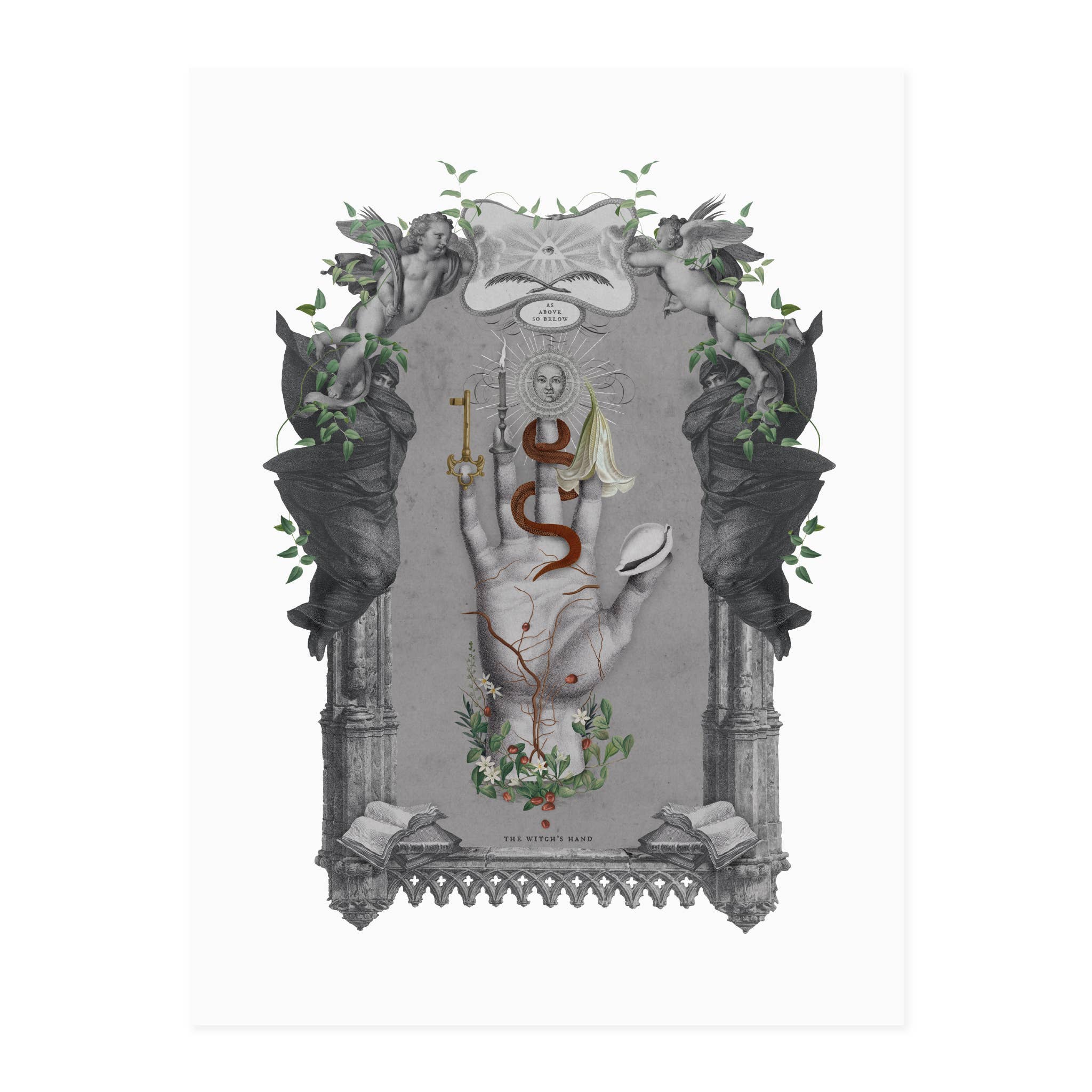 Open Sea - Wholesale Art Print - The Witch's Hand