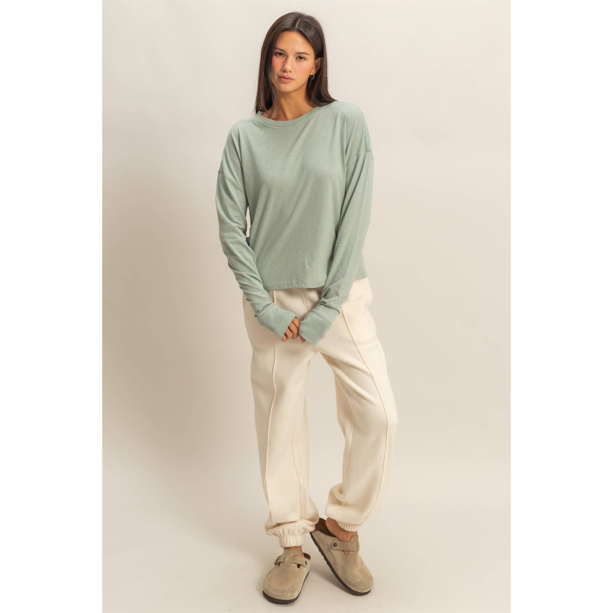 HYFVE – Engroshandel Skjorte - Dame – Langærmet T-shirt med rund hals14