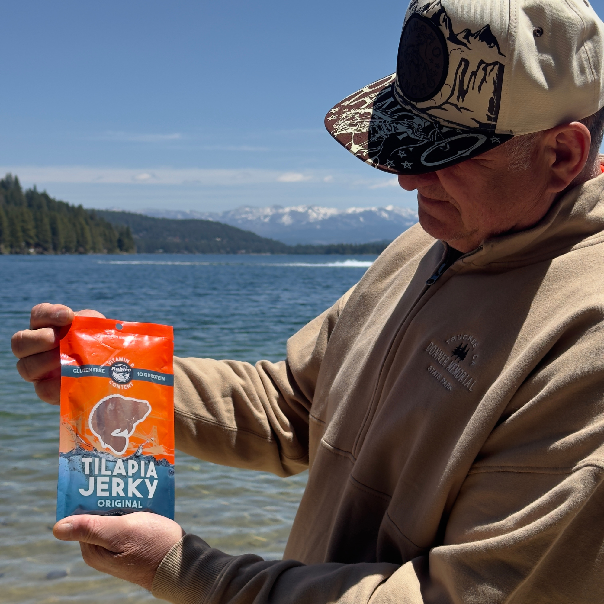 Rublev Corp - Vente Viande séchée - Rublev Tilapia Jerky - Original, Fabriqué aux États-Unis, 56 g5