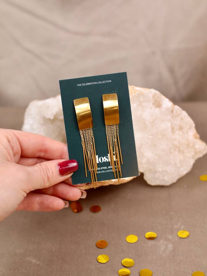 Örhängen - Självild glöd för wholesale av HELLO HOSHI