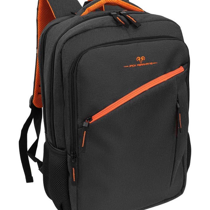 Magid - Wholesale Backpack - Men's - Jack Abrahams | The Carson | Men's 18-In Lightweight Nylon Workbook Backpack0