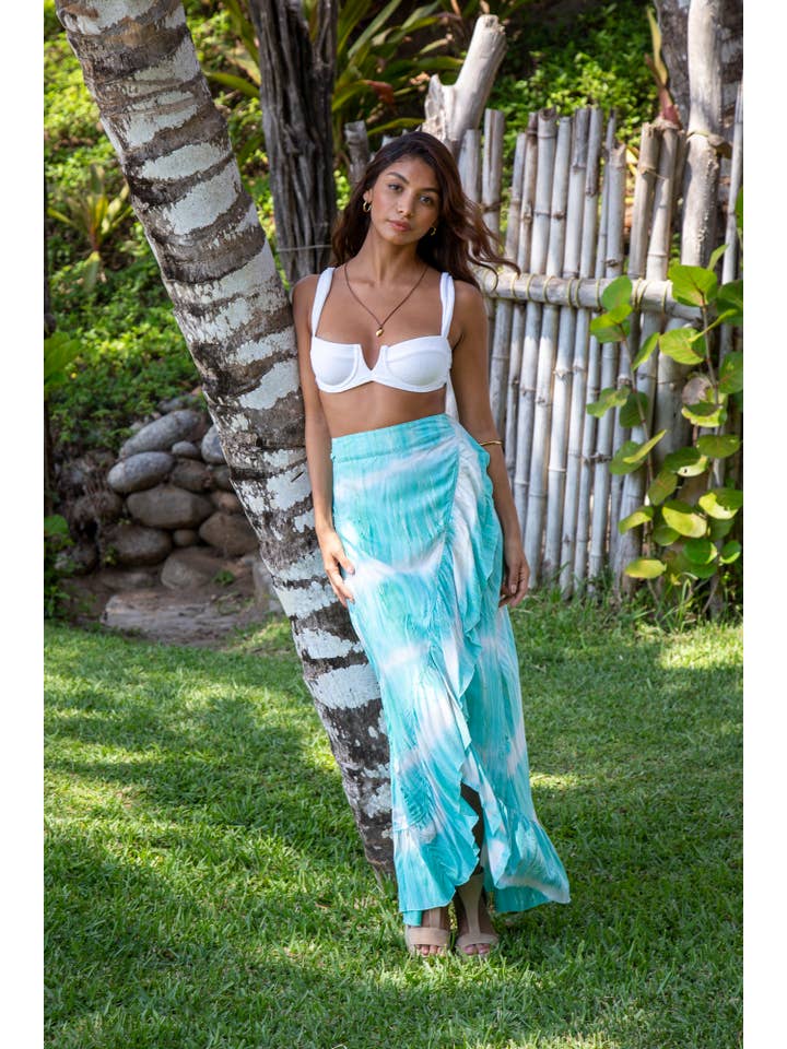 Bali Prema - Wholesale Skirt - Women's - Brianna Convertible Wrap Skirt to Midi-Dress in Bridget