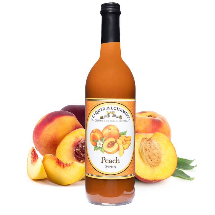Liquid Alchemist Syrups – wholesale Cocktail mix/syrup – Peach Cocktail Syrup