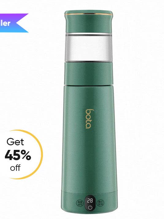 Tea Bottle Forest Green for wholesale by BOTA