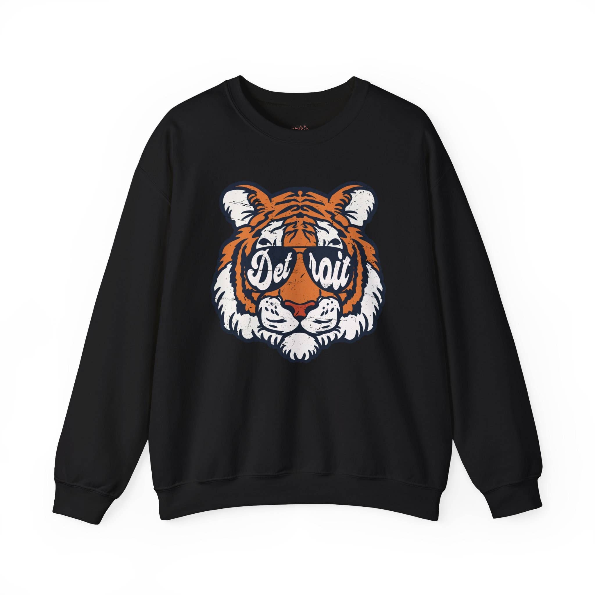 TheKingShirt - Wholesale Graphic Sweatshirt - Women's - Vintage Detroit Tigers Baseball Shirt Womens Fan Apparel1