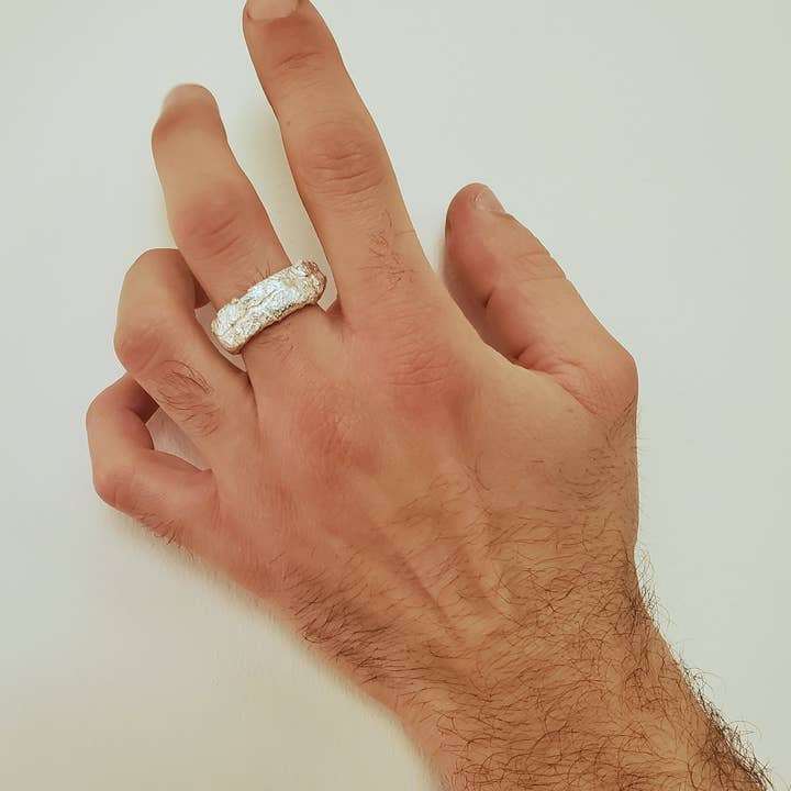 White River ring (10mm) for wholesale by Jewelfish