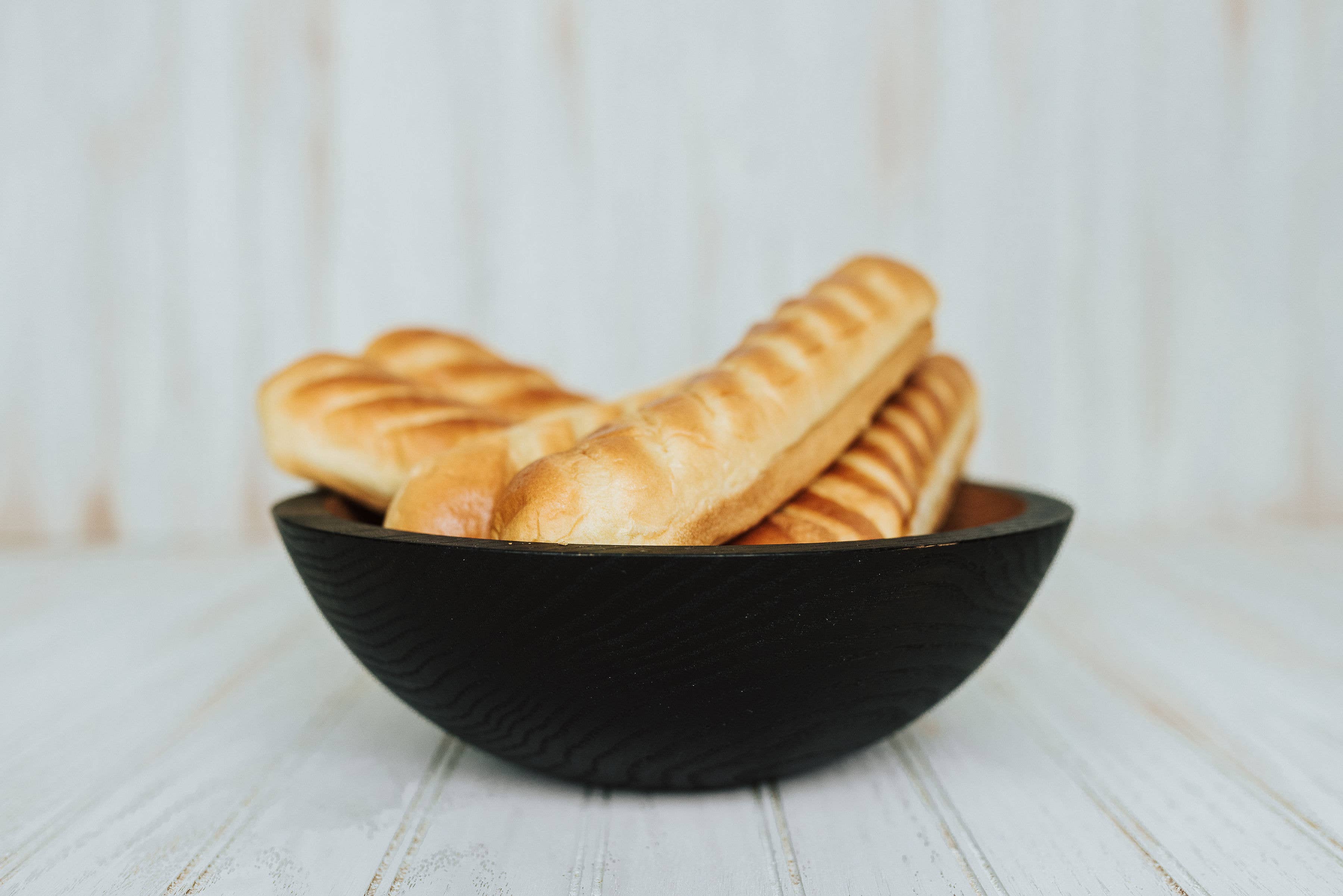 Holland Bowl Mill - Vendita all'ingrosso Ciotole/Piatti decorativi - Rovere rosso ebanizzato - Bowl/Bee's Oil Finitura a olio da 10"2