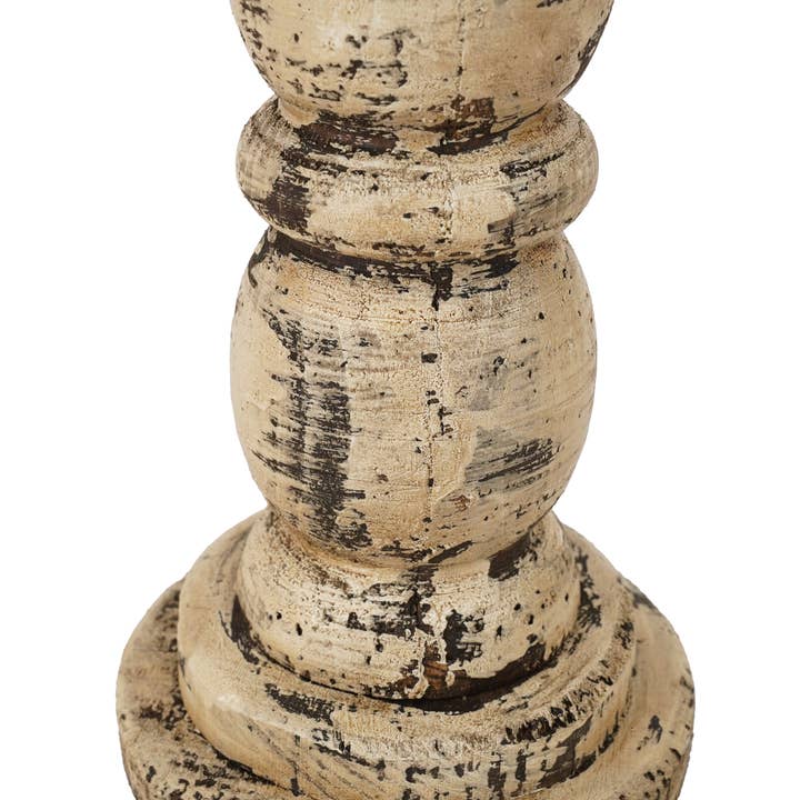 My Amigos Imports - Wholesale Candle Holder - Dupree Candle Holder Set 2-Wooden Farmhouse-Two Colors8