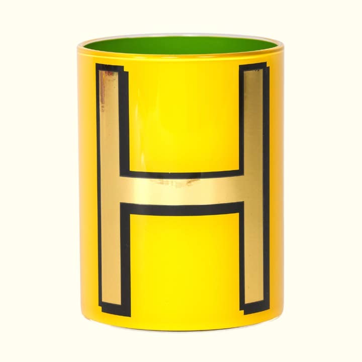 Alphabet Brush Pot - H for wholesale by Bridie Hall Ltd