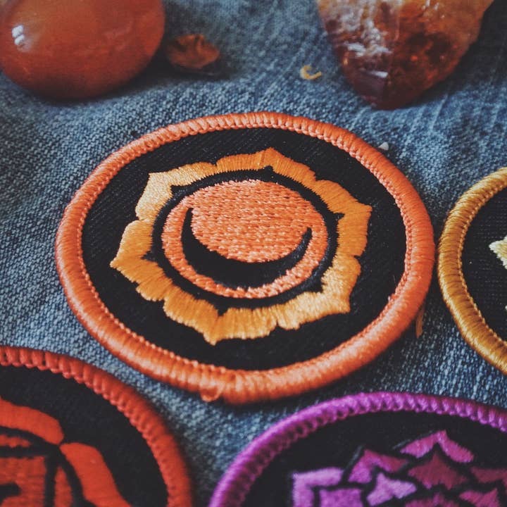 Starseed Supply Co. - Wholesale Patch - Sacral Chakra Patch2