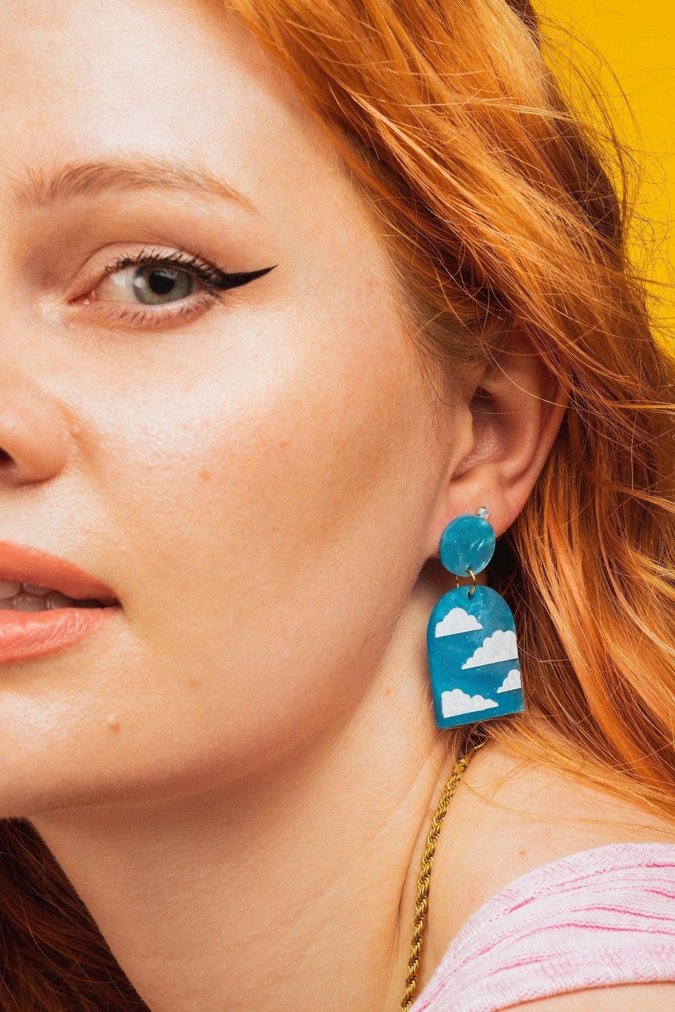 Sleepy Mountain - Wholesale Dangle Earrings - Cloud Arch Dangle Earrings2