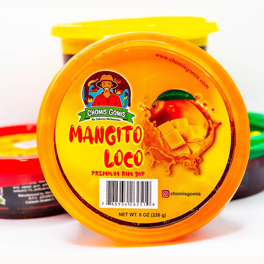 Mango Chamoy Rim Dip - Mangito Loca for wholesale by Chomis Gomis