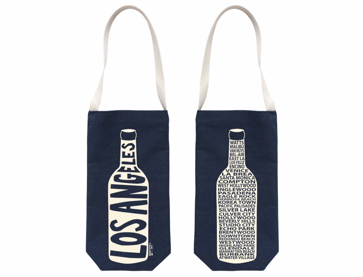 Maptote - Wholesale Wine Tote - Los Angeles Single Wine Totes1