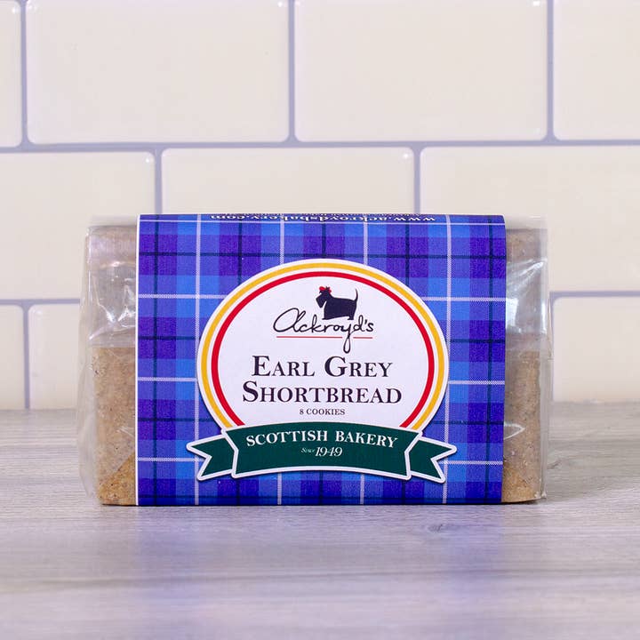 Earl Grey Shortbread Cookies for wholesale by Ackroyd's Scottish Bakery
